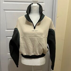 Jubilee// Multicolor Cropped Pullover